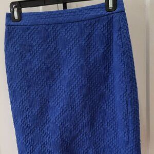 Banana Republic cobalt blue pencil skirt